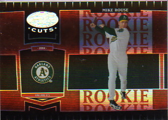 2004 Leaf Certified Cuts Marble Red #286 Mike Rouse ROO
