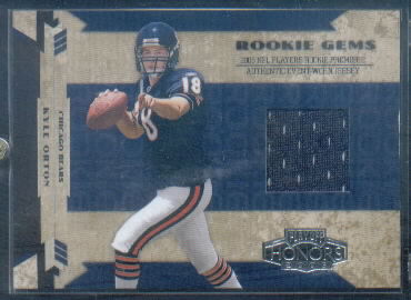 2005 Playoff Honors #215 Kyle Orton JSY RC