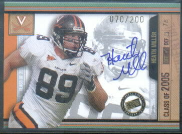 2005 Press Pass SE Class of 2005 Autographs #HM Heath Miller/191*