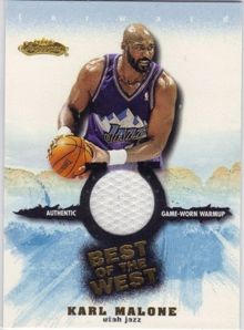 2001-02 Fleer Showcase Best of the West #2 Karl Malone