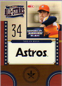 2004 Donruss World Series Playoff All-Stars #13 Nolan Ryan