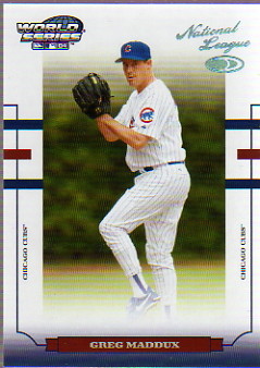 2004 Donruss World Series HoloFoil 25 #38 Greg Maddux