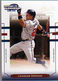 2004 Donruss World Series HoloFoil 50 #191 Charles Thomas