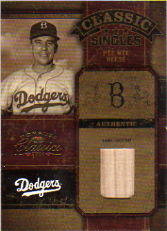2004 Donruss Classics Classic Singles Bat #17 Pee Wee Reese/50