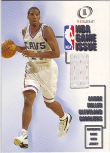 2000-01 Fleer Legacy NBA Game Issue #GI11 Andre Miller