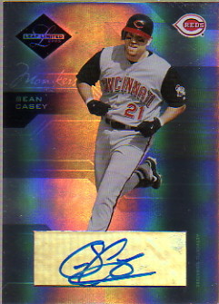 2005 Leaf Limited Monikers Silver #57 Sean Casey/25