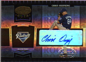 2004 Leaf Certified Cuts #258 C.Oxspring ROO AU/499 RC