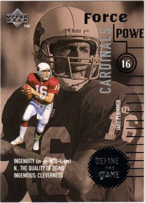 1998 Upper Deck Define the Game #DG9 Jake Plummer