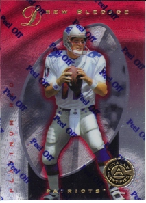 1997 Pinnacle Totally Certified Platinum Red #7 Drew Bledsoe