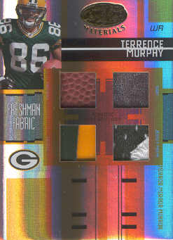 2005 Leaf Certified Materials Mirror Gold Materials #226 Terrence Murphy front image