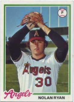 1978 Topps #400 Nolan Ryan