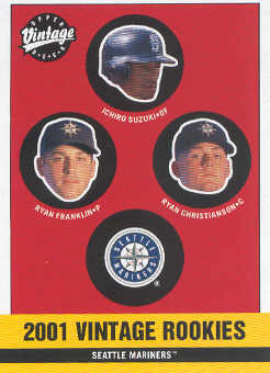 2001 Upper Deck Vintage #346 Ichiro Suzuki RC