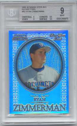 2005 Bowman Sterling Refractors #RZ Ryan Zimmerman