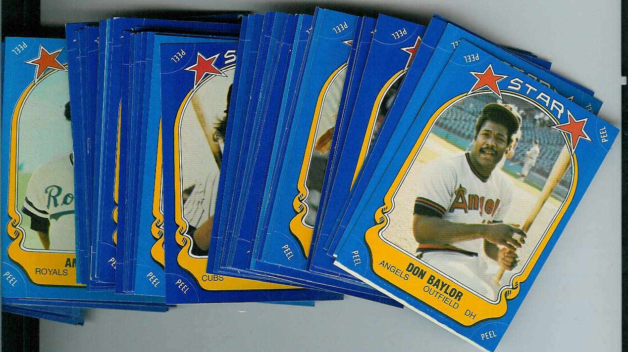 1981 FLEER STAR STICKERS 