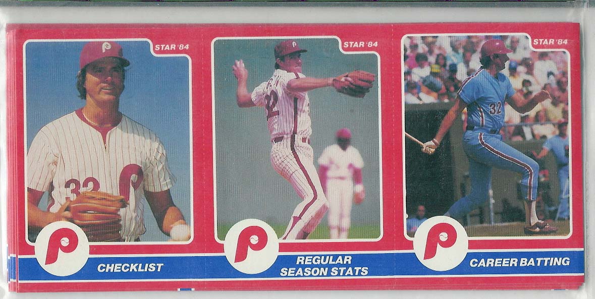1984 STAR STEVE CARLTON COMPLETE BASEBALL SET 
