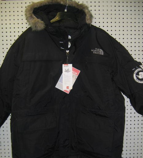Brand New North Face Jacket with Duck Down Lined Hood - Size XXL !!