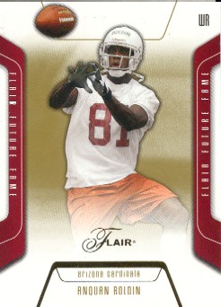 2003 Flair #118 Anquan Boldin RC