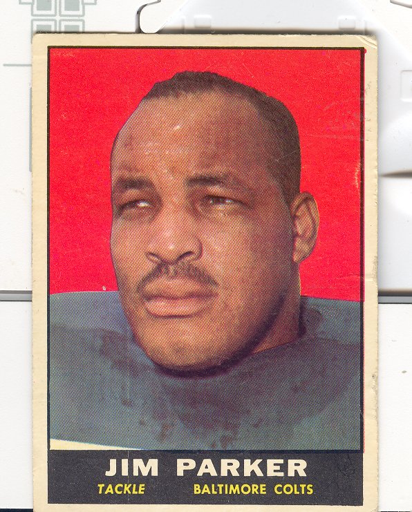 1961 Topps #6 Jim Parker