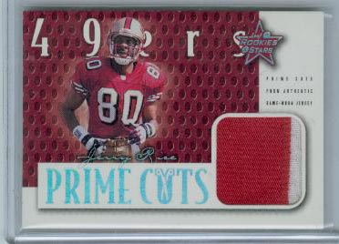 1999 Leaf Rookies and Stars Prime Cuts #PC6 Jerry Rice