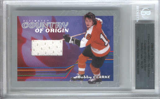 2004-05 ITG Ultimate Memorabilia Country of Origin #17 Bobby Clarke