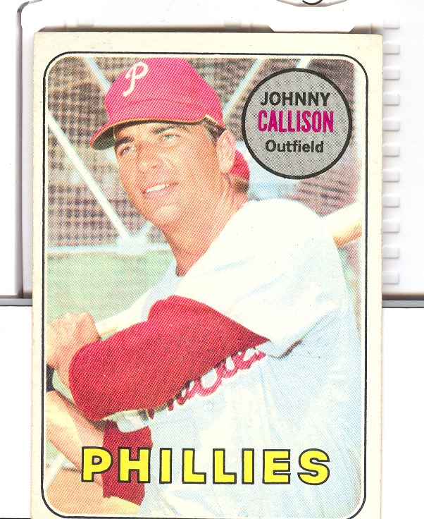 1969 Topps #133 Johnny Callison