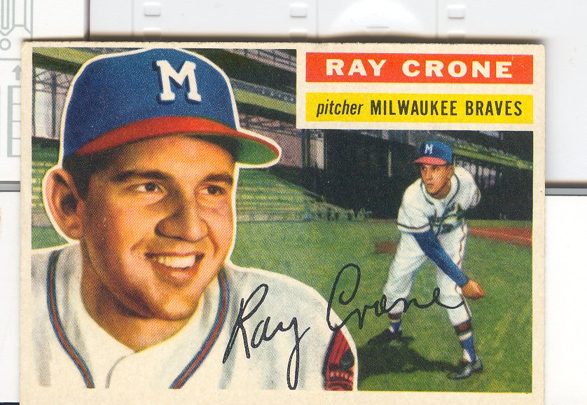 1956 Topps #76 Ray Crone