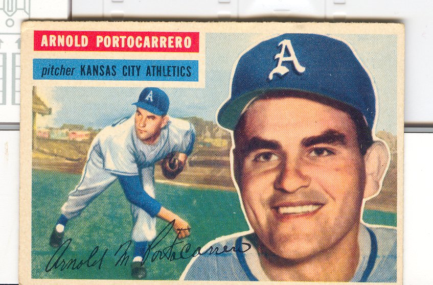 1956 Topps #53 Arnie Portocarrero
