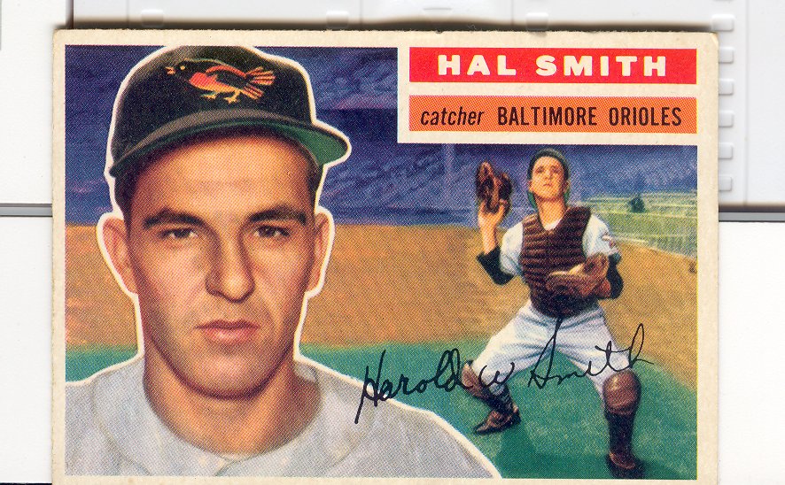 1956 Topps #62 Hal Smith