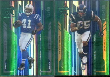 2005 Leaf Rookies and Stars Longevity Emerald #79 Antonio Gates