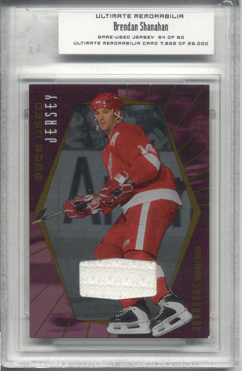 2000-01 BAP Ultimate Memorabilia Game-Used Jerseys #GJ2 Brendan Shanahan