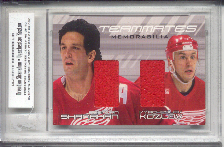 2000-01 BAP Ultimate Memorabilia Teammates #TM2 Brendan Shanahan/Slava Kozlov