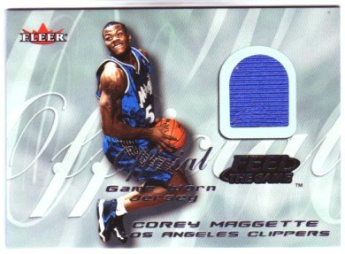 2000-01 Fleer Feel the Game #17 Corey Maggette