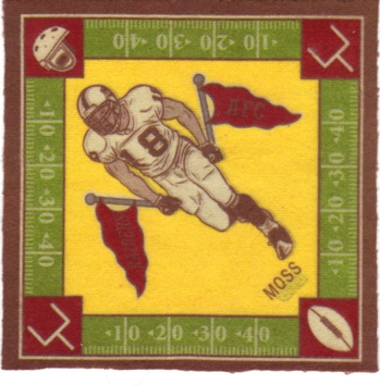 2005 Topps Turkey Red B-18 Blankets Yellow #RM Randy Moss