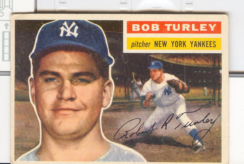 1956 Topps #40 Bob Turley