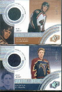 2001-02 SPx #134A Dan Snyder AW/1500 RC