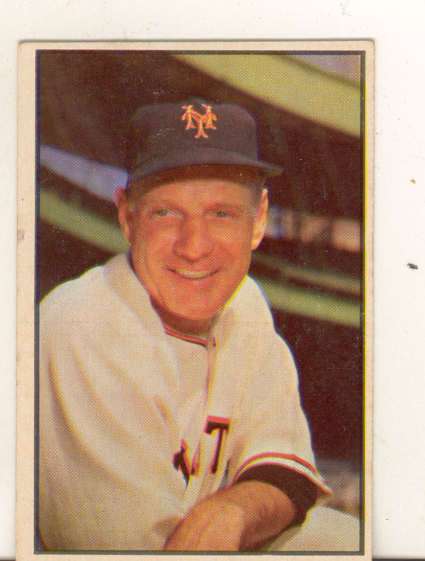 1953 Bowman Color #55 Leo Durocher MG