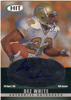 2000 SAGE HIT Autographs Emerald #22 Dez White