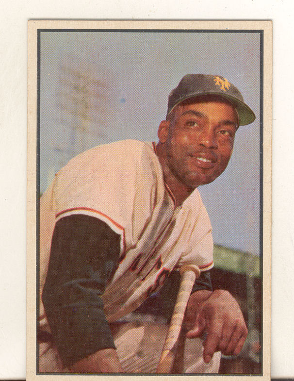 1953 Bowman Color #51 Monte Irvin