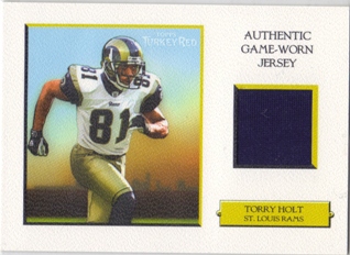 2005 Topps Turkey Red Relics White #TRRTH Torry Holt