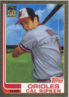 2001 Topps Traded Gold #T105 Cal Ripken 82