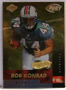 1999 Collector's Edge Fury Gold Ingot #182 Rob Konrad