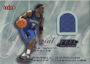 2000-01 Fleer Feel the Game #3 Terrell Brandon
