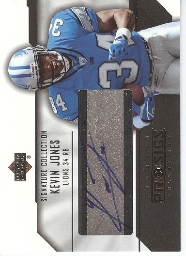 2004 UD Diamond Pro Sigs Signature Collection #SCKJ Kevin Jones