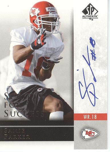 2004 SP Authentic Scripts for Success Autographs #SSSP Samie Parker