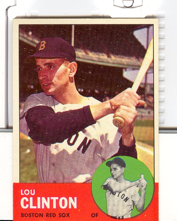 1963 Topps #96 Lou Clinton