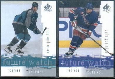 2000-01 SP Authentic #160 Greg Andrusak RC