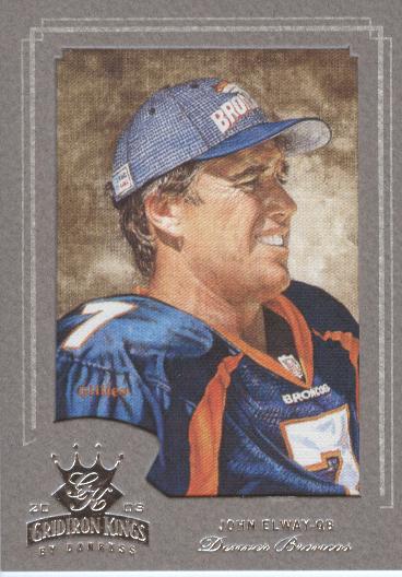 2003 Gridiron Kings Silver #166 John Elway