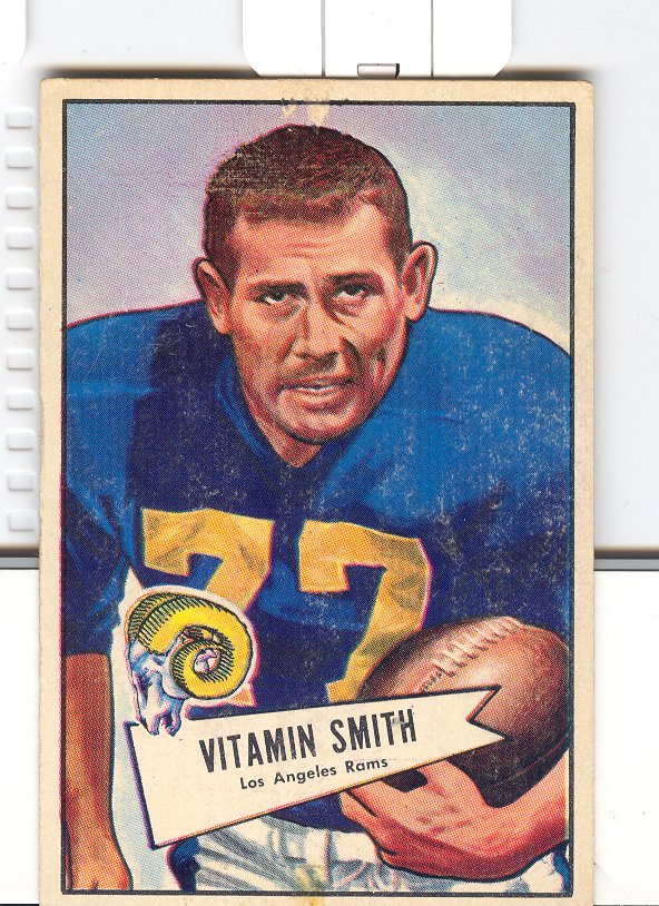 1952 Bowman Large #73 Vitamin Smith SP