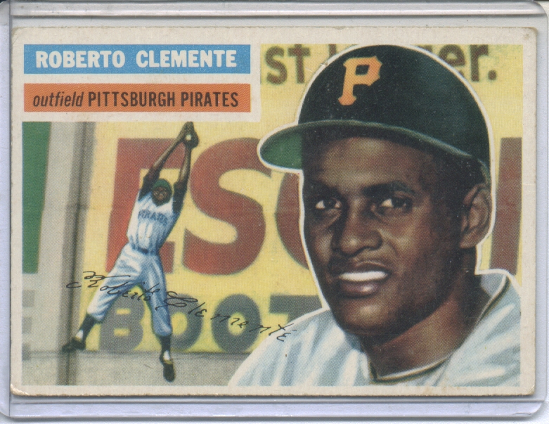 1956 Topps #33 Roberto Clemente