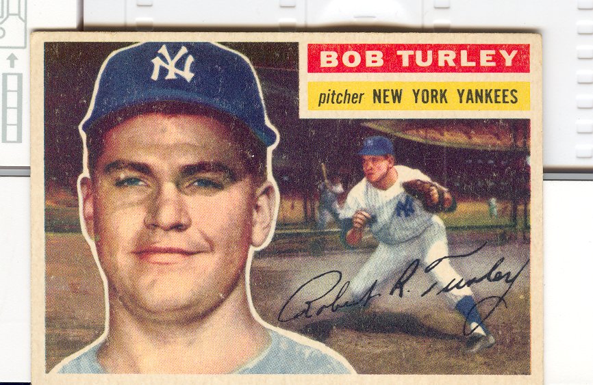 1956 Topps #40 Bob Turley